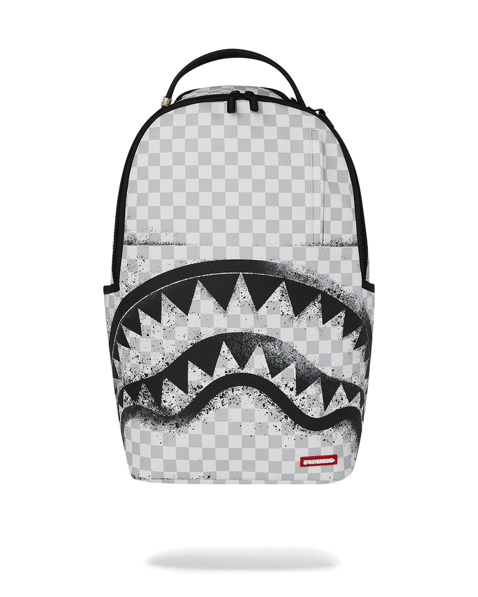 Sprayground RED STENCIL SHARK BACKPACK