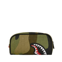 WOODLAND CAMO CHECK POUCH