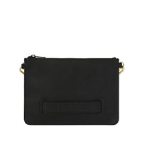 GOLD AND DANGEROUS CROSSOVER CLUTCH