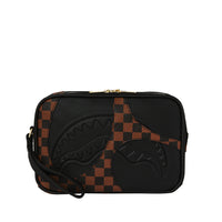 JETSTREAM BROWN TOILETRY BAG