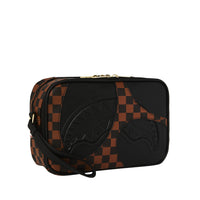 JETSTREAM BROWN TOILETRY BAG