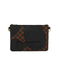 JETSTREAM BROWN CROSSOVER CLUTCH