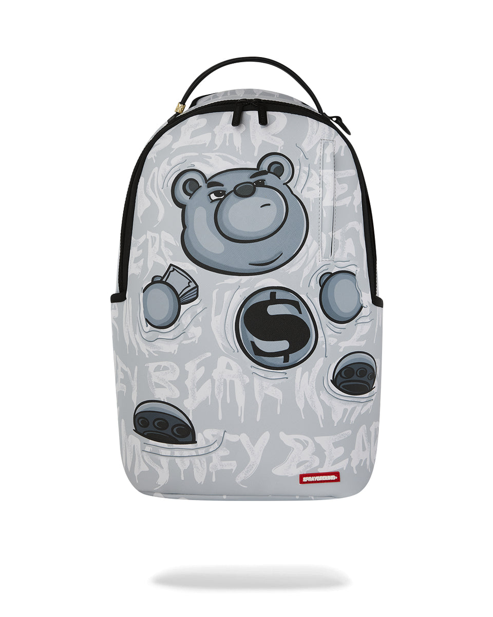 Sprayground MONEY BEAR GRAFFITI FLOAT BACKPACK display picture 2