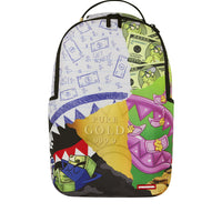 MEAN MONEY COLLAGE BACKPACK