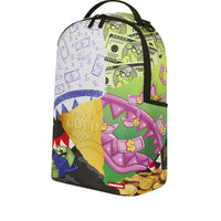 MEAN MONEY COLLAGE BACKPACK