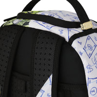 MEAN MONEY COLLAGE BACKPACK