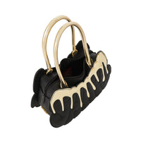GOLD AND DANGEROUS SHARK HANDBAG