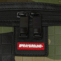 WOODLAND CAMO CHECK CHAIN DUFFLE