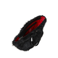 FUR CRAY BLACK TOTE