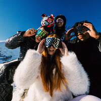 GRAFFITI SKI GOGGLES SET