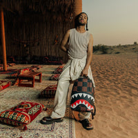 ENLARGED CHECK PARIS DLXSV BACKPACK