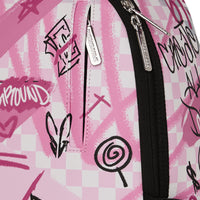 PINK SMOKE CHECK DLXSV BACKPACK