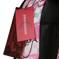PINK SMOKE CHECK DLXSV BACKPACK