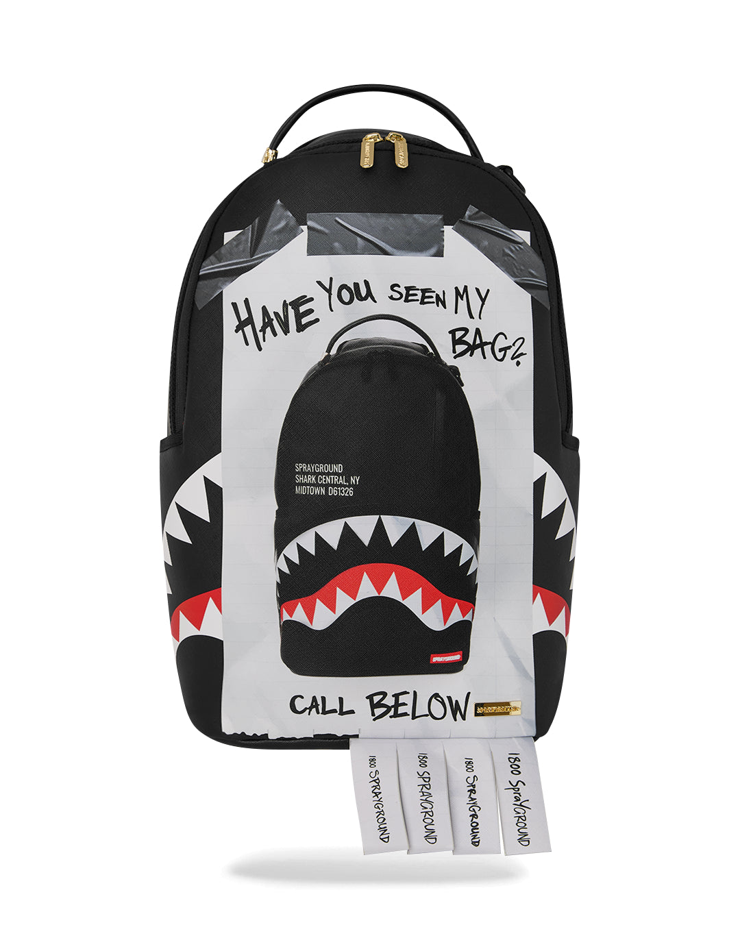 Sprayground MISSING BAG FLYER DLXSV BACKPACK