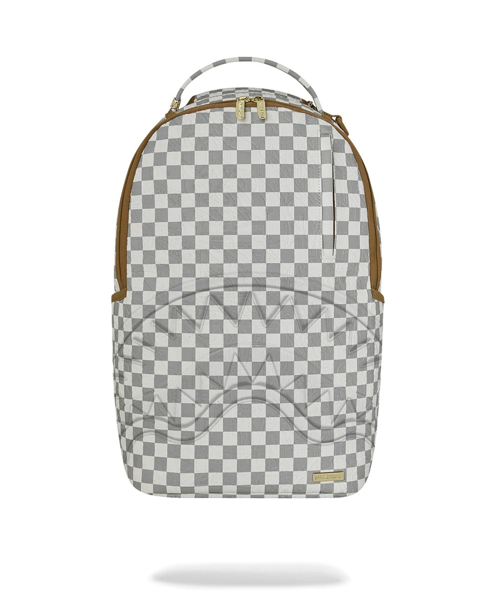 gold drips louis vuitton checkered backpack Sprayground 3AM CREAM CHECK DLXSV 7.0 shakespeare ugly stik Side pockets Color:167 Emerald Bubblegum Simple Color|Black