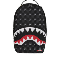 GRAY PEEKING CHARACTER CHECK DLXSV BACKPACK