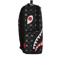 GRAY PEEKING CHARACTER CHECK DLXSV BACKPACK