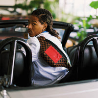 RED REDEMPTION PYRAMID SAVVY CROSSBODY