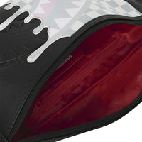 CREAM CHECK UNFINISHED SHARK SAVVY CROSSBODY