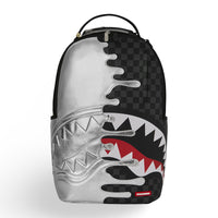 SILVER SIDE DRIP BLACK CHECK DLXSV BACKPACK