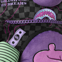 PURPLE SLIME TAKEOVER BEAR BACKPACK