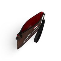 SMEARED GRUNGE CROSSBODY POUCHETTE