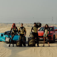 THAT GOLD DRAP MESSENGER SLING