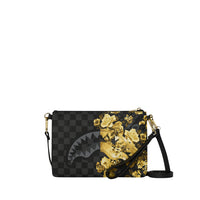 GOLD FLORAL REMIX CROSSBODY POUCHETTE