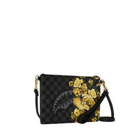 GOLD FLORAL REMIX CROSSBODY POUCHETTE