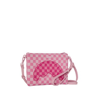 PINK SIP PATCH CROSSBODY POUCHETTE