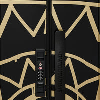 THAT GOLD DRAP LARGE HARD LUGGAGE