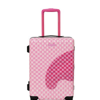 PINK SIP PATCH CARRY-ON LUGGAGE