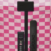PINK SIP PATCH CARRY-ON LUGGAGE