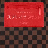 RED REDEMPTION PYRAMID DUFFLE