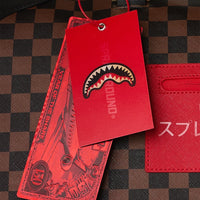 RED REDEMPTION PYRAMID DUFFLE