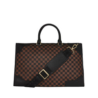 RED REDEMPTION PYRAMID DUFFLE