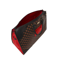 RED REDEMPTION PYRAMID DUFFLE