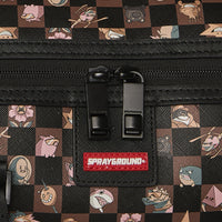 PEEKING CHARACTERS REMIX LARGE DUFFLE