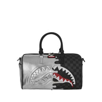 SILVER SIDE DRIP BLACK CHECK MINI DUFFLE