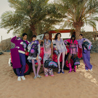 PURPLE SLIME TAKEOVER LARGE DUFFLE