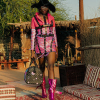 PURPLE SLIME TAKEOVER LARGE DUFFLE