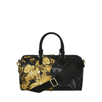 GOLD FLORAL REMIX MINI DUFFLE