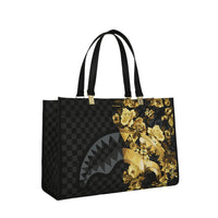 GOLD FLORAL REMIX TORTUGA TOTE