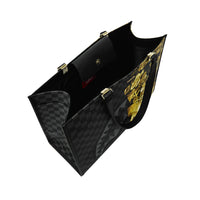 GOLD FLORAL REMIX TORTUGA TOTE