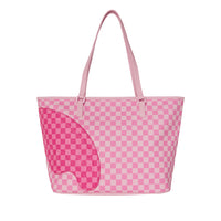 PINK SIP PATCH TOTE