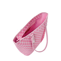 PINK SIP PATCH TOTE