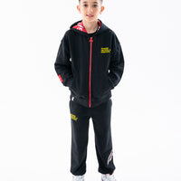 SHARK BASIC OVER FULLZIP HOODIE BLK