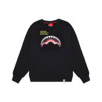 SHARK BASIC BLK REGULAR CREWNECK