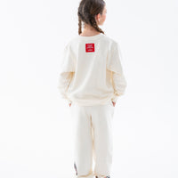 SHARK BASIC IVORY REGULAR CREWNECK