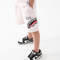 SHARK BASIC SHORTS LIGHT PINK